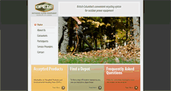 Desktop Screenshot of opeic.ca